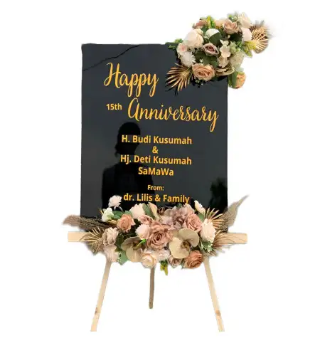 Papan Bunga Akrilik Sidorame Barat I